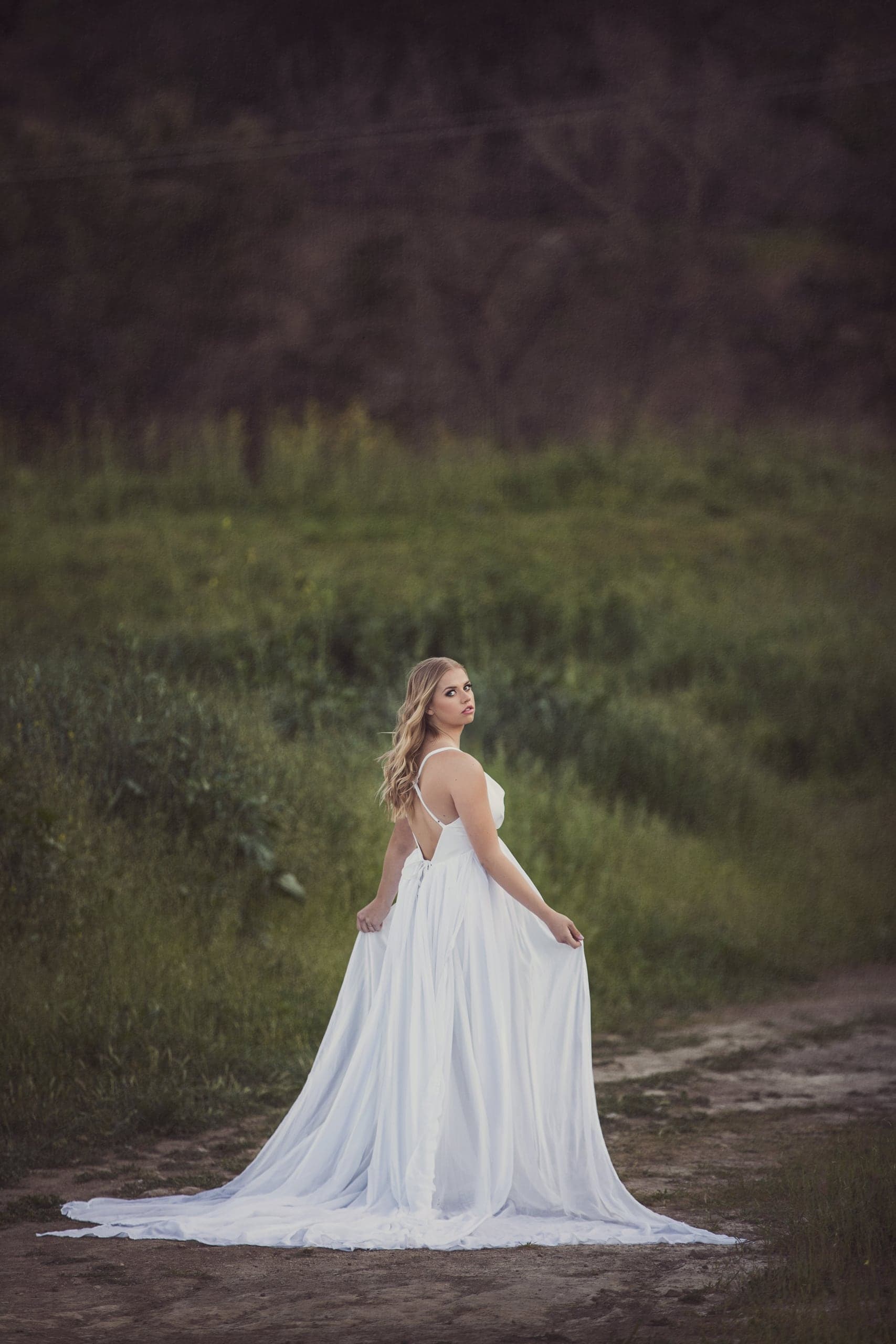 High-school senior portrait
