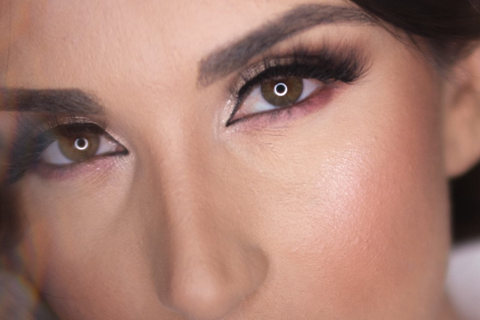 the same bride's eyes at full magnification, straight out of camera