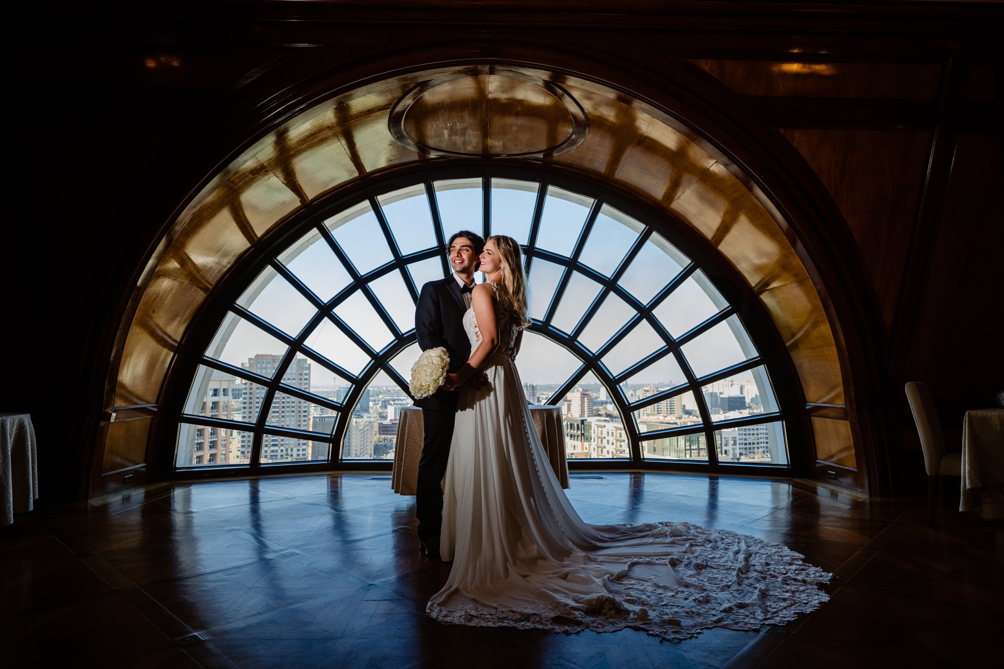 The Crescent Club wedding