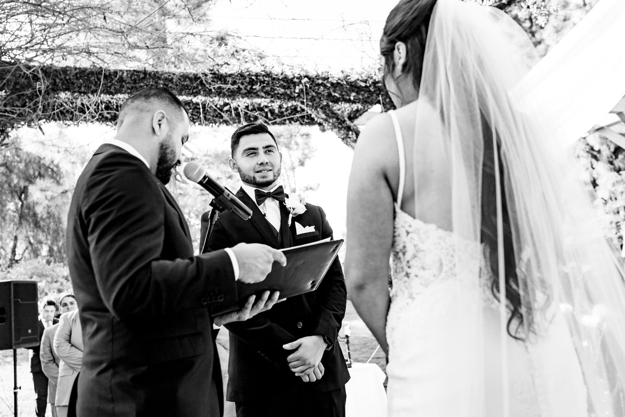 The Hernandez couple photographed in the Los Coyotes gardens
