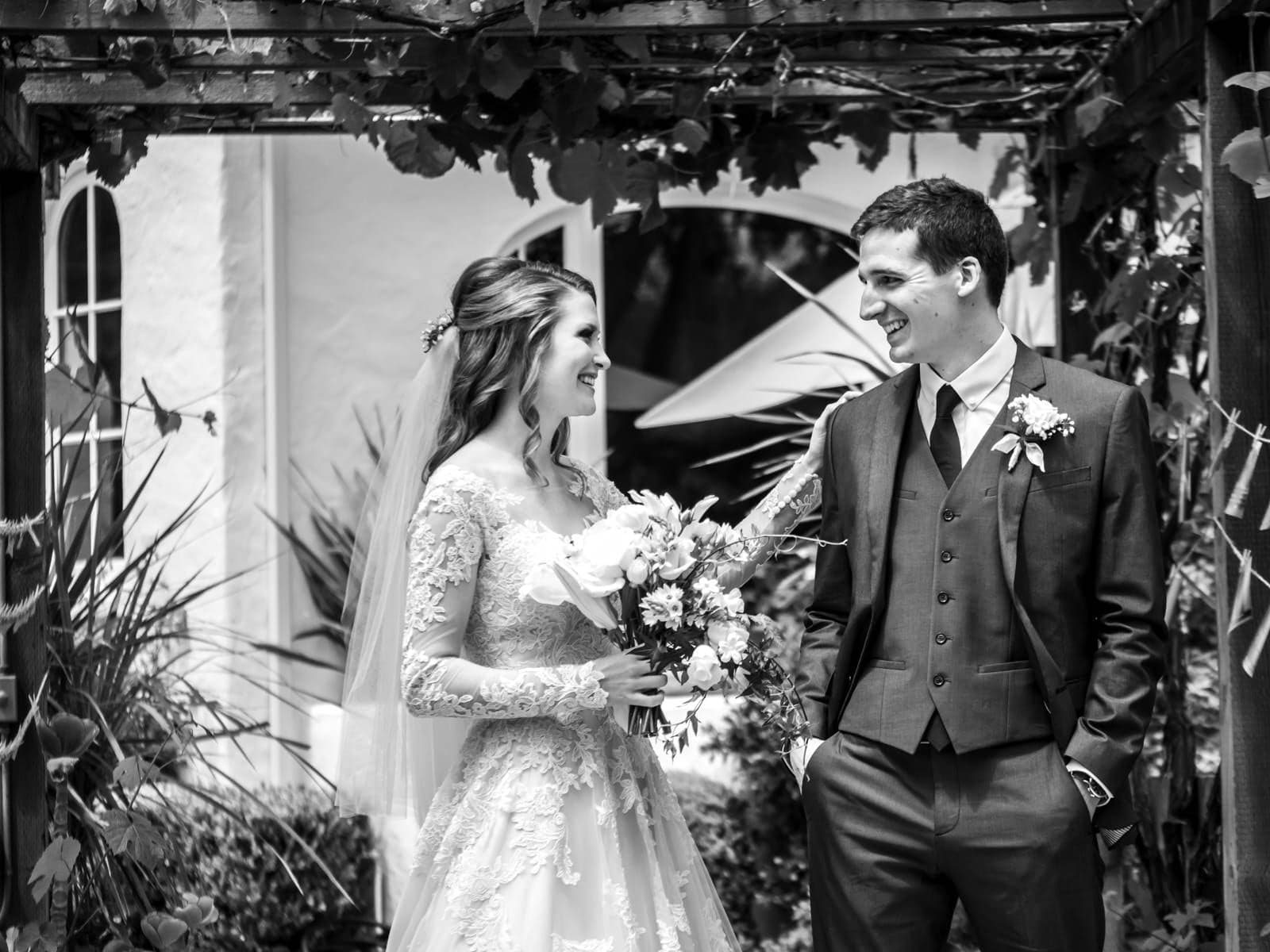 Lauren and Lawrence together after their first look