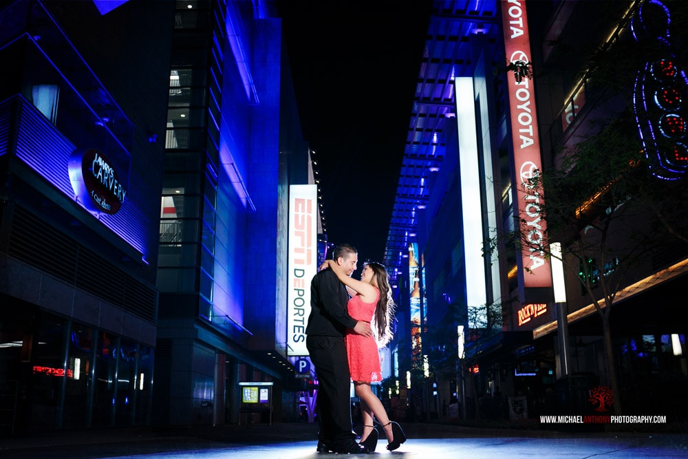 Santa Clarita Wedding Photographers Michael Anthony Photography, Engagement Photo in Downtown LA